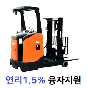 입승식 전동지게차(DOOSAN)