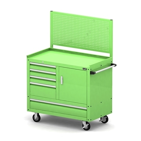 서랍도어형 공구함 TDCR1260-BL(4D/5D)/HP(+광폭서랍,공구걸이판)